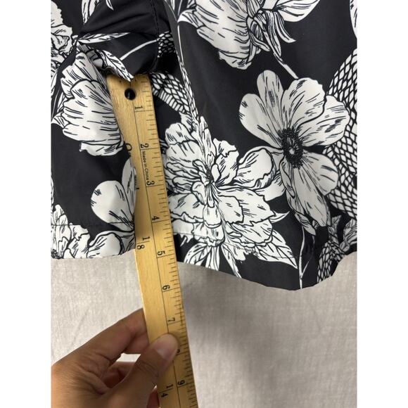 Maison Article Shoe Palace Men’s Size 2XL 6” Lined Shorts Black Printed Hybrid - Picture 7 of 7